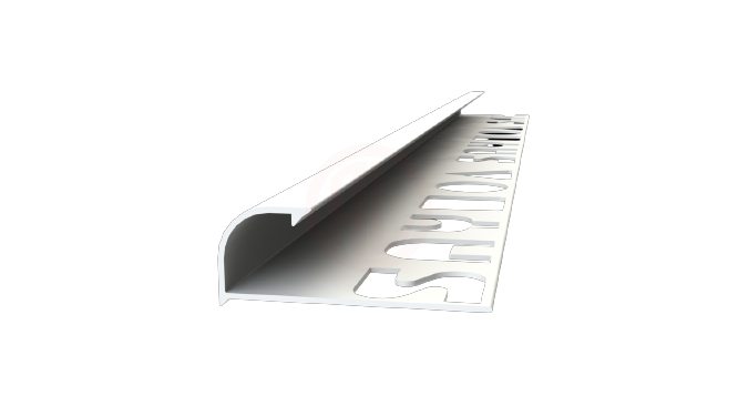 Say Pvc Lüx Dış Köşe Profili 2,70 Mt Pvc 6 mm Gri