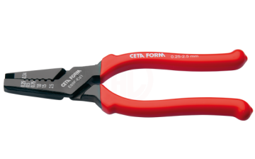 Ceta Form Kablo Yüksüğü Sıkma Pensesi (Dövme) 190 Mm (Ø 0.50 16 Mm)