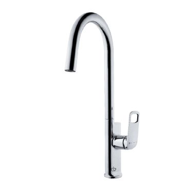 Kas Rubini Botti Delik Kollu Spiralli Evye Armatürü