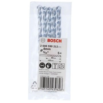 Bosch Taş Matkap Ucu CYL-1 Impact 8x120 mm (5 Adet) - 2608590212