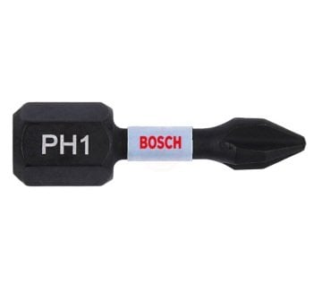Bosch Vidalama Ucu Impact Control PH1x25 mm (2 Adet) - 2608522468