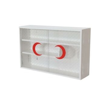 Akşan Ecza Dolabı Şeffaf Plastik Sürgü