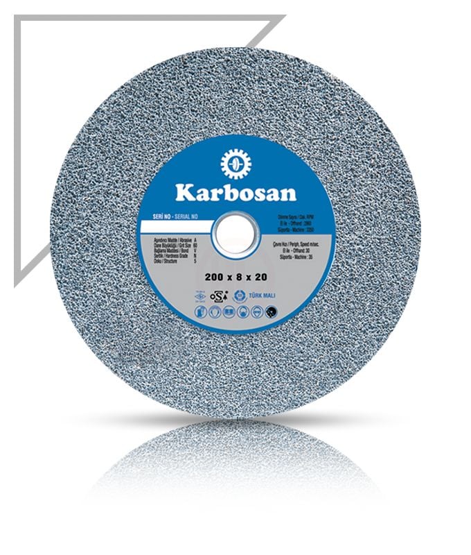 Karbosan NK Taşlama Taşı T1 Düz 150x20x20 mm 24 Kum - KAR914860