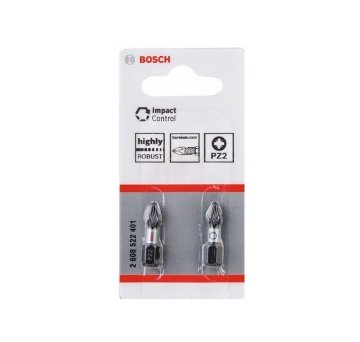 Bosch Vidalama Ucu Impact Control PZ2x25 mm (2 Adet) - 2608522401