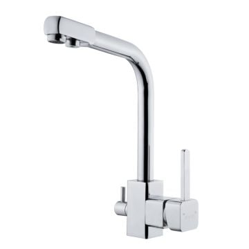 Kas Viole Kare Arıtma Evye Arm. - Kare - Krom