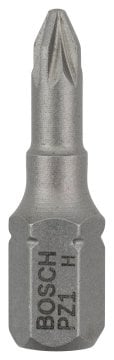 Bosch Vidalama Ucu Extra Hard PZ1x25 mm (25 Adet) - 2607001556