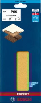Bosch Expert Zımpara Kağıdı C470 93x230 60 Kum 10 Lu Paket - 2608900841