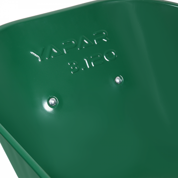 YAPAR Demonte Çift Tekerlekli El Arabası 3.120 Şişme Rulmanlı (3,50x7)