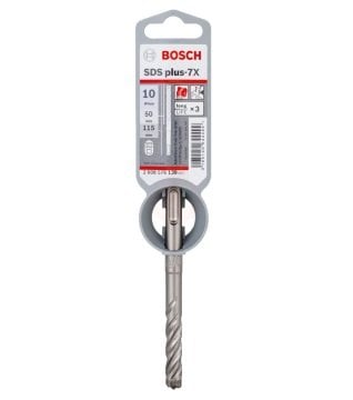 Bosch SDS Plus-7X Kırıcı Delici Uç 10,0x115 mm (1 Adet) - 2608576139