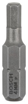 Bosch Vidalama Ucu Extra Hard HEX4x25 mm (3 Adet) - 2607001724