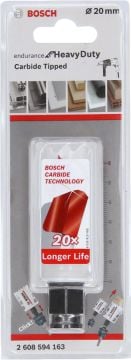 Bosch Endurance For Heavy Duty Delik Açma Testeresi 20 mm - 2608594163