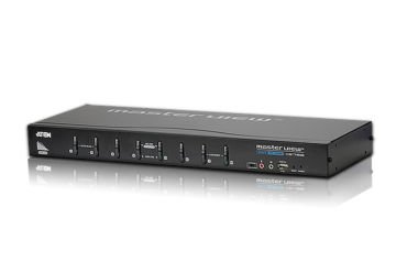 Aten 8 Portlu Usb 2.0 Dvı Kvmp™ Switch + Konsol Monitör Bağlantısı Dvı Ya Da Vga + 2 Portlu Usb (2.0) Hub, Masaüstü Tip, Kvm Bağlantı Kablosu İlave Olarak Temin Edilmelidir