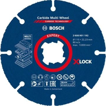 Bosch X-Lock Kesme Diski CMW Expert 115 mm - 2608901192