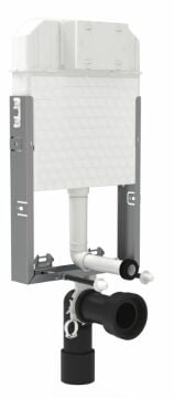 Visam Slim 80 Gömme Rezervuar (Asma Klozet) ve Basma Butonu Takımı (110-001 ve 229-001 Set)