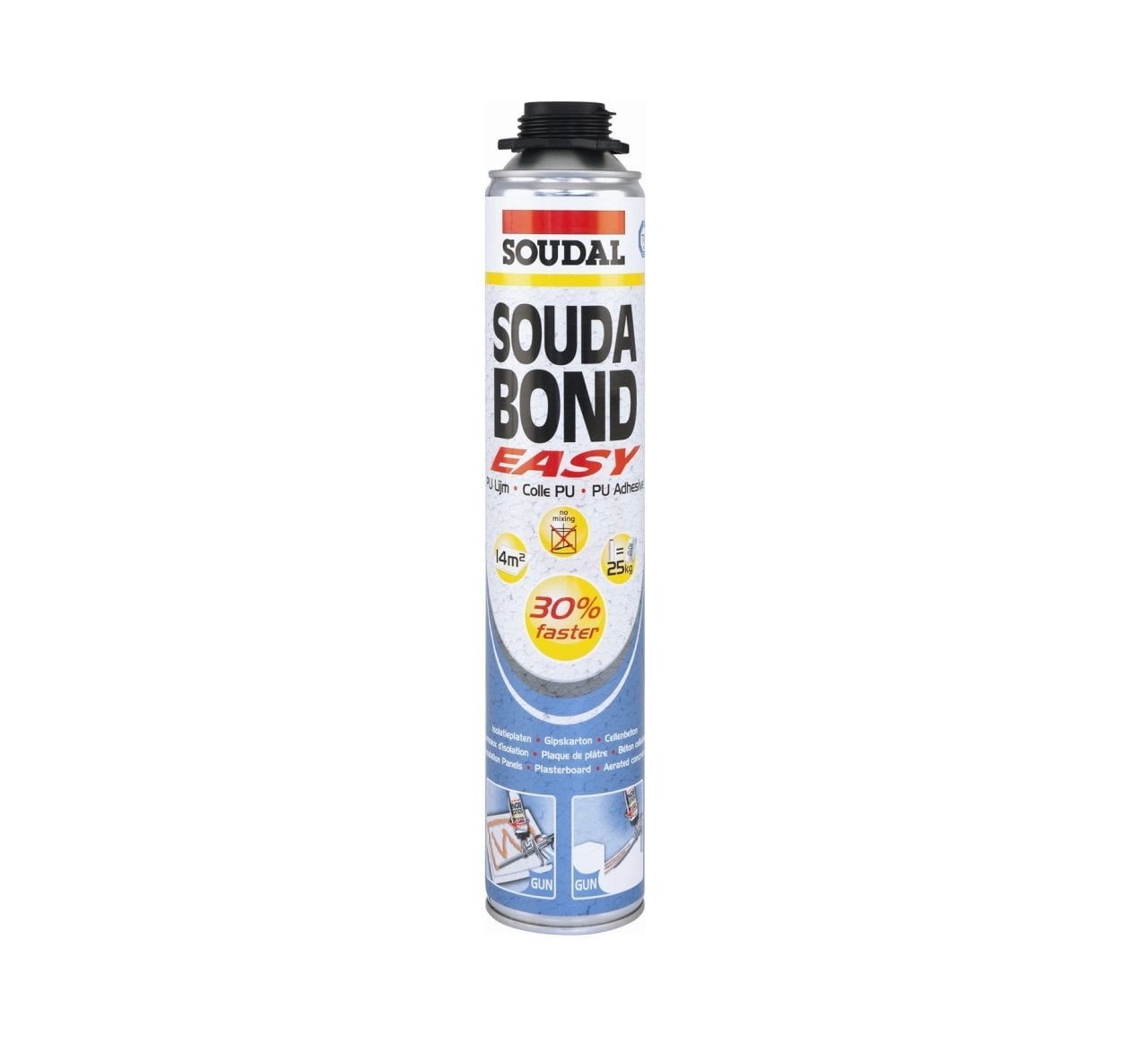Soudal SOUDABOND EASY MANUEL 750ML TENEKE TURUNCU - 124636
