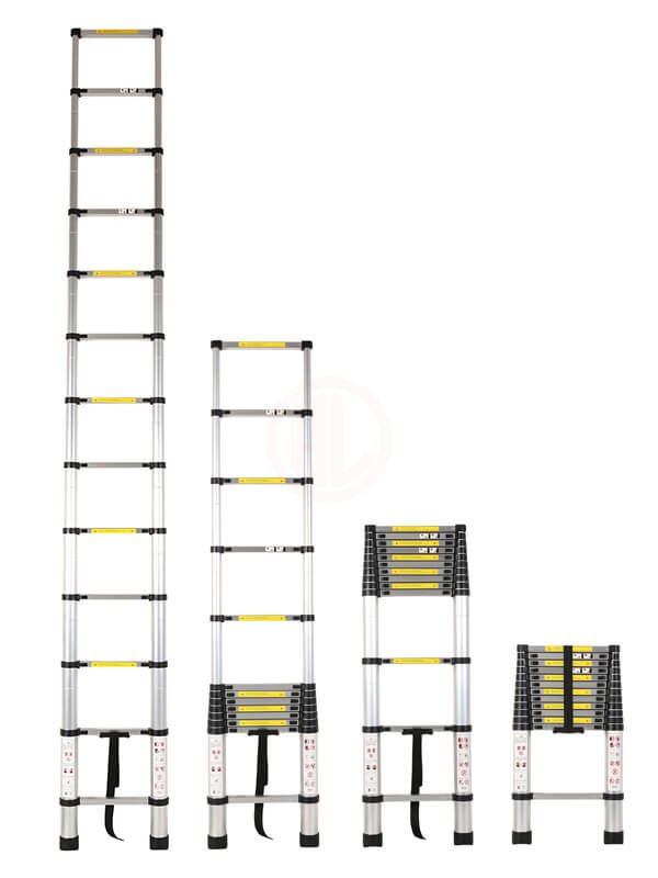 Saraylı Teleskopik Merdiven 13 Basamak 380 Cm