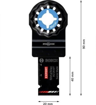 Bosch Starlock Aksesuarı / Expert Starlock Testere Ucu MeMax AIZ 20AT (1 Adet) - 2608900012