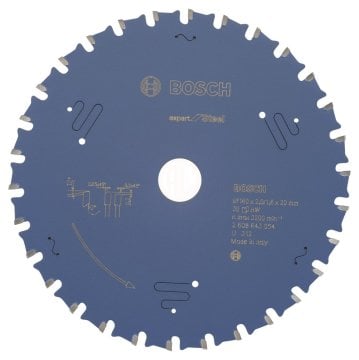 Bosch Daire Testere Bıçağı Expert For Steel 160x20 mm 30 Diş - 2608643054