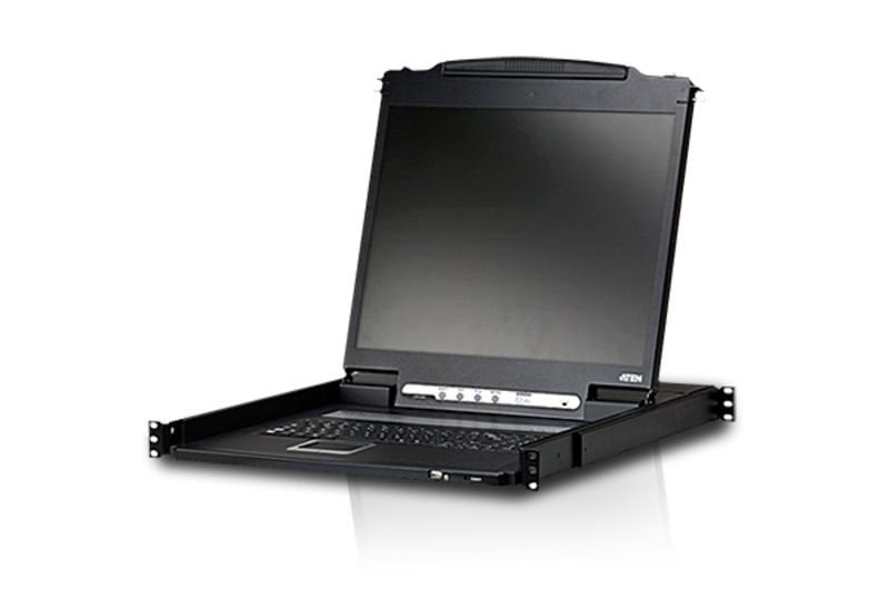 Aten Hafif Ps/2-Usb Lcd Konsol, Türkçe Klavye
