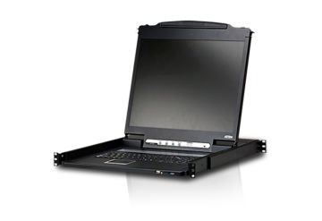 Aten Hafif Ps/2-Usb Lcd Konsol, Türkçe Klavye