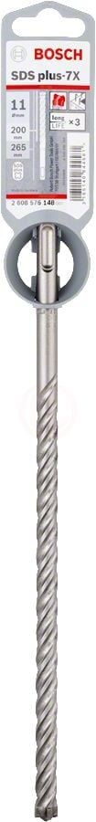 Bosch SDS Plus-7X Kırıcı Delici Uç 11,0x265 mm (1 Adet) - 2608576148