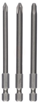 Bosch Vidalama Ucu Extra Hard Set 152 mm (3 Parça PH1/2/3) - 2607001758