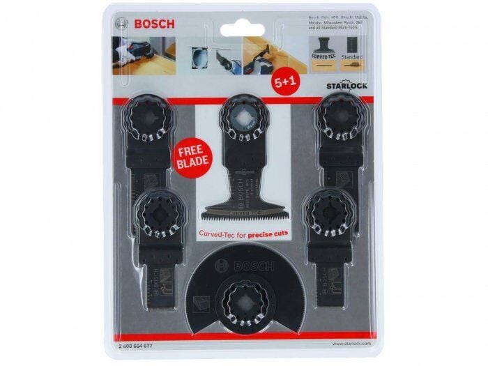 Bosch Starlock Aksesuarı / Starlock Testere Seti (6 Parça) - 2608664677