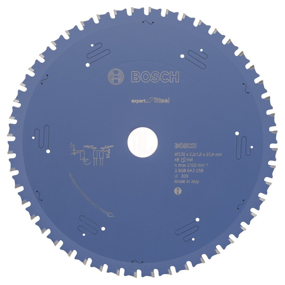 Bosch Daire Testere Bıçağı Expert For Steel 235x25,40 mm 48 Diş - 2608643058
