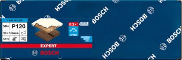 Bosch Expert Zımpara Kağıdı C470 93x186 120 Kum 8 Delikli 50 Li Paket - 2608900939