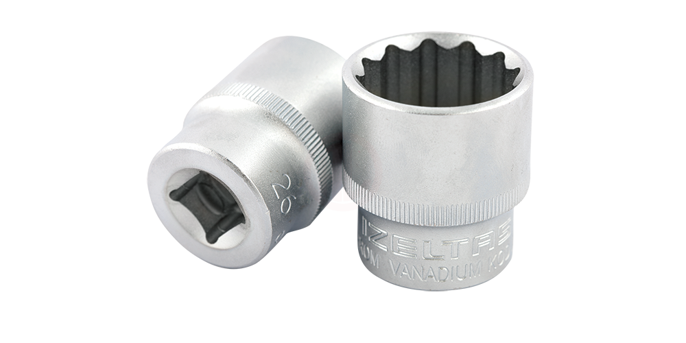 İzeltaş Oniki Köşe Lokma Anahtar 1/2 İnç 10 mm 30 mm