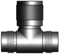 Vitelec Twinax Plug - Jack - Jack T Adaptör