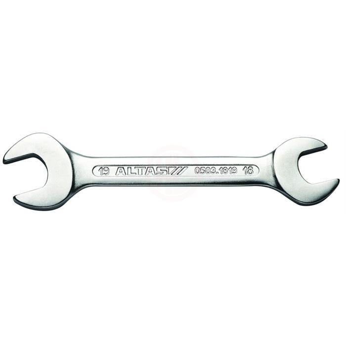 Altaş 0503.0607 İki Ağızlı Anahtar Kısa Tip 6X7 Mm - 41010400600