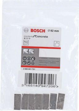 Bosch Elmas Karot Segmanı Standard For Concrete Ø81 mm (7 Adet) - 2608601751