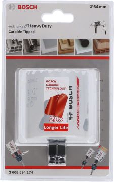 Bosch Endurance For Heavy Duty Delik Açma Testeresi 64 mm - 2608594174