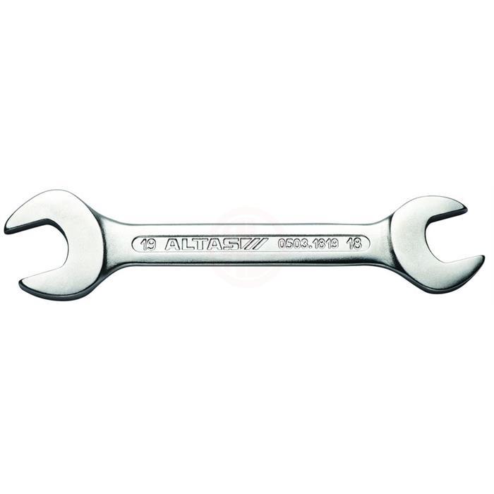 Altaş 0503.0809 İki Ağızlı Anahtar Kısa Tip 8X9 Mm - 41010400601