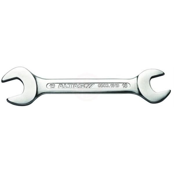 Altaş 0503.0809 İki Ağızlı Anahtar Kısa Tip 8X9 Mm - 41010400601