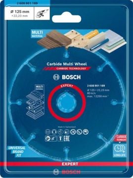 Bosch Kesme Diski Carbide Multi Wheel Expert 125 mm - 2608901189