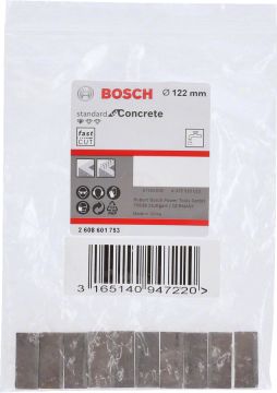 Bosch Elmas Karot Segmanı Standard For Concrete Ø122 mm (10 Adet) - 2608601753