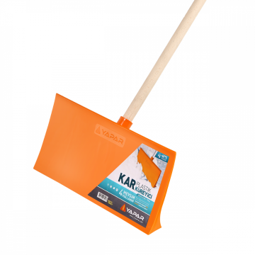 YAPAR Kar Küreyici Plastik Düz Saplı 140 Cm