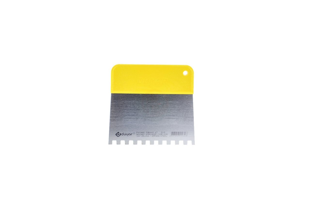 Duyar Fayans Tarağı 4x4 Diş 17 Cm