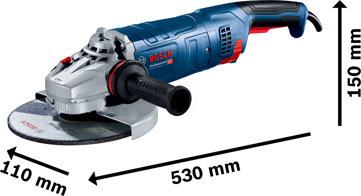Bosch Büyük Taşlama Makinesi GWS 24-230 JZ (230 mm) - 06018C3301