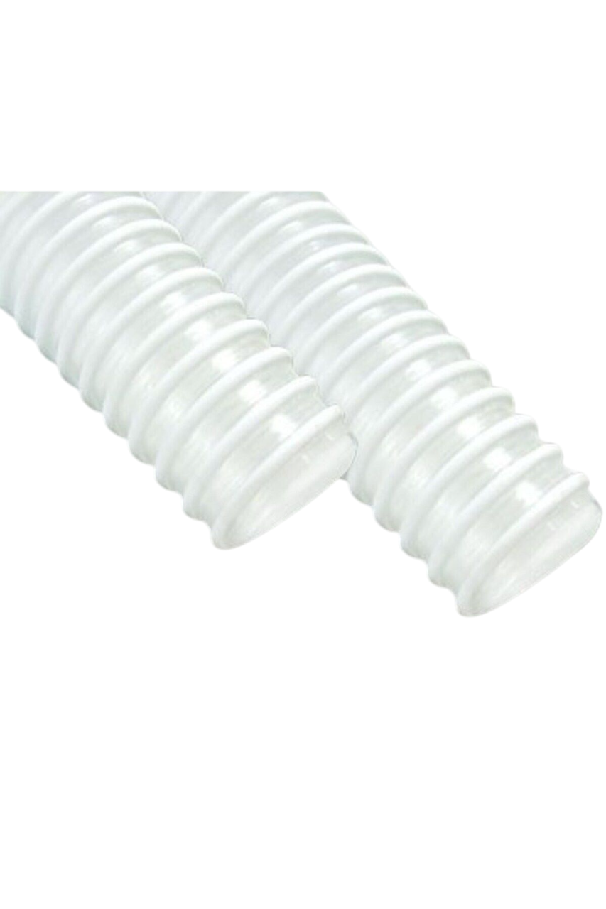Spiral Lavabo Gırtlak Hortumu Opak 5/8” (1 Metre)