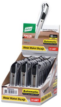 Knicut Geniş Maket Bıçağı 18 Mm - KCT52117