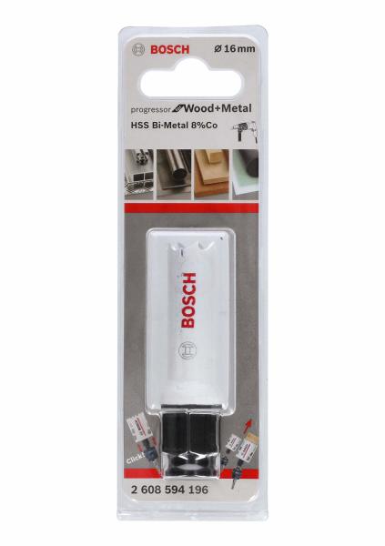 Bosch Progressor Metal ve Ahşap Delik Açma Testeresi 16 mm - 2608594196