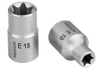 Proxxon Dış Torx Lokma Anahtar 1/2 İnç E18 (23388)