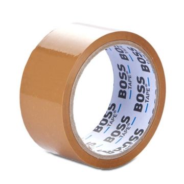 Bosstape Şeffaf Koli Bandı 24 Mm x 100 Metre