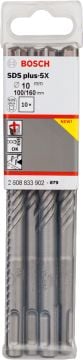 Bosch SDS Plus-5X Kırıcı Delici Uç 10,0x160 mm (10 Adet) - 2608833902