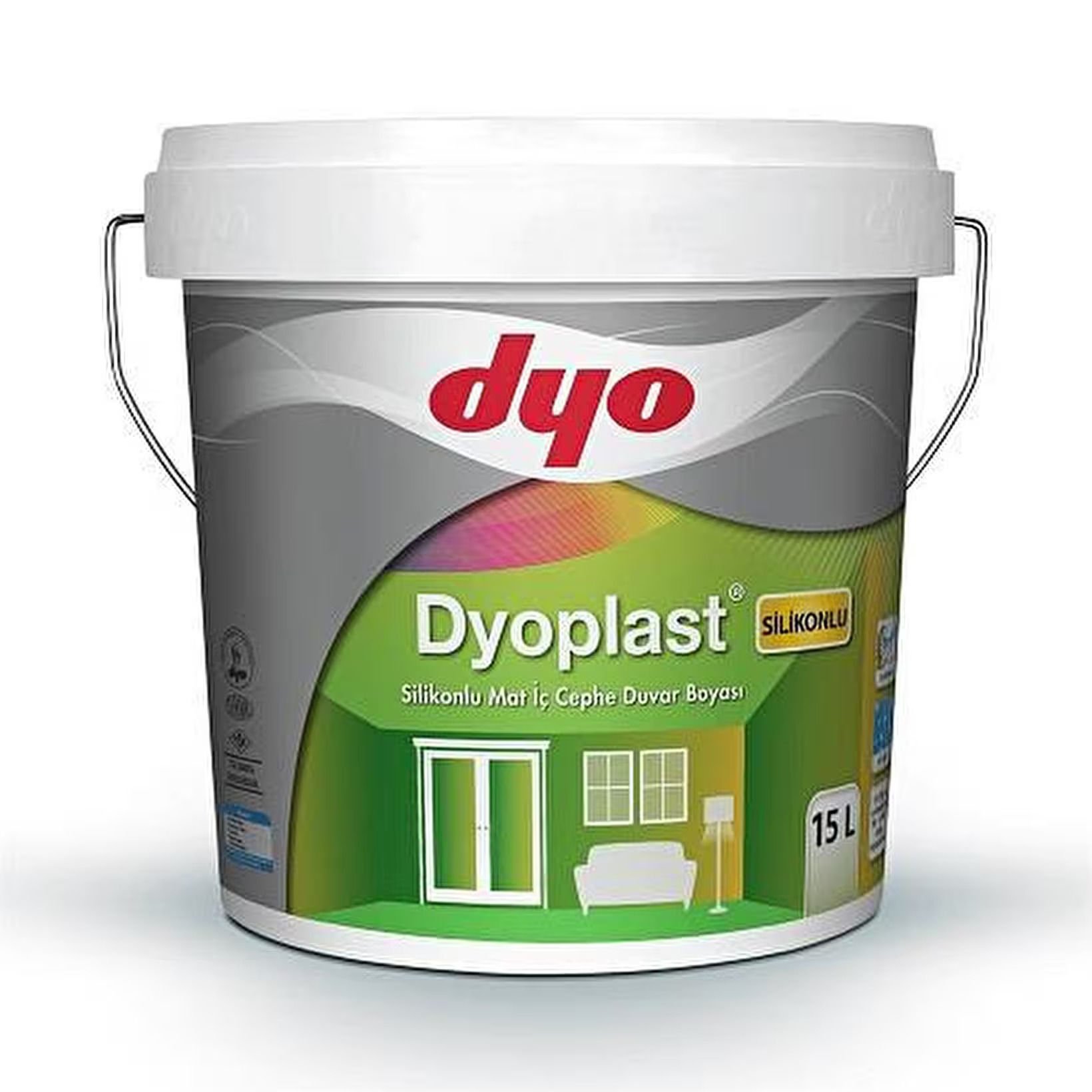Dyo Dyoplast Plastik Duvar Boyası Baz B 7,5 Lt