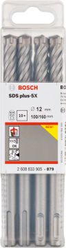 Bosch SDS Plus-5X Kırıcı Delici Uç 12,0x160 mm (10 Adet) - 2608833905