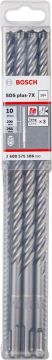 Bosch SDS Plus-7X Kırıcı Delici Uç 10,0x265 mm (10 Adet) - 2608576186